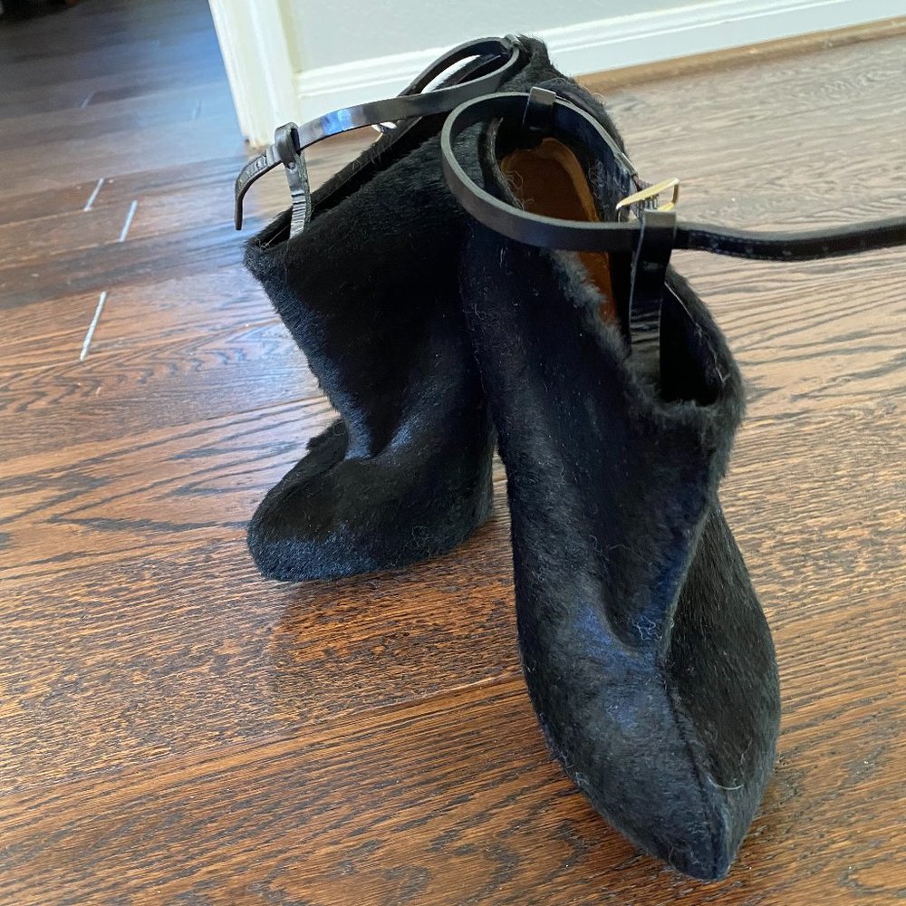 Givenchy Calf Hair Ankle Boots Booties Size 37 - Picture 10 of 12